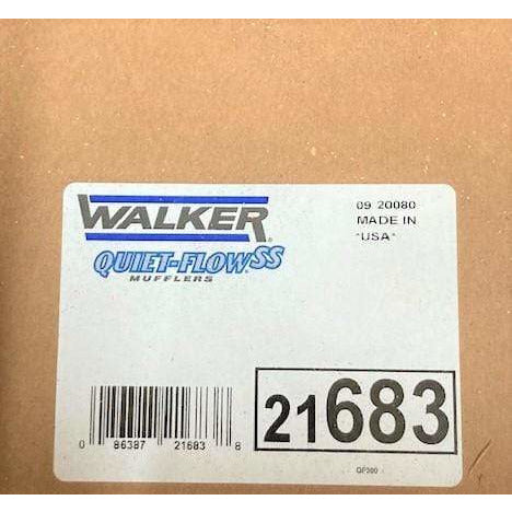 Walker Quiet-Flow Stainless Steel Muffler 21683