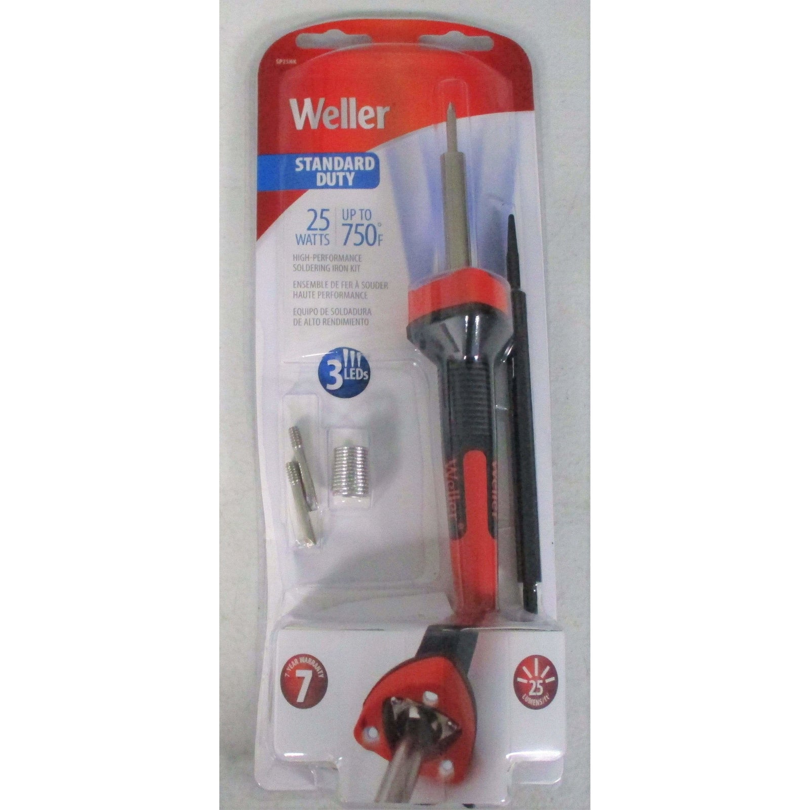 Weller LED Soldering Iron Kit, 25-Watts, SP25NKUS